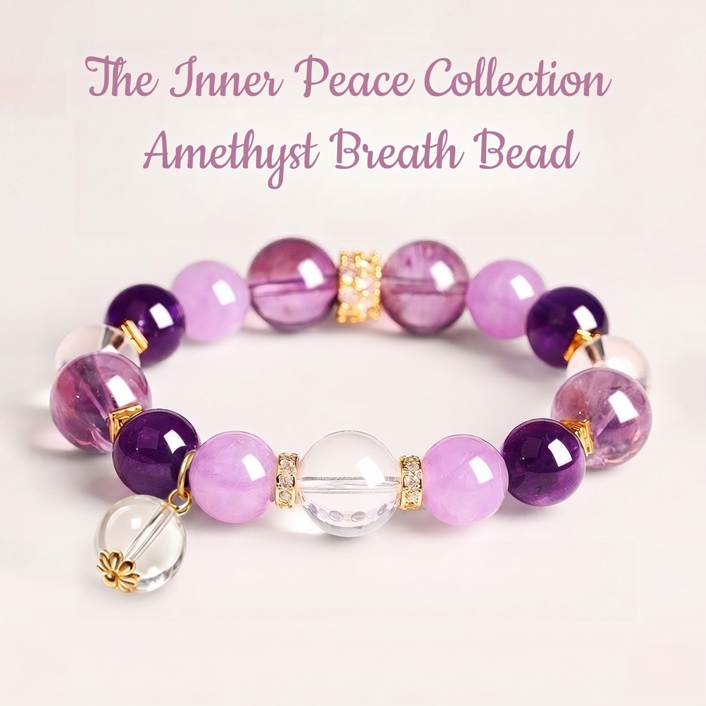 Amethyst Breath Bead | The Inner Peace Collection
