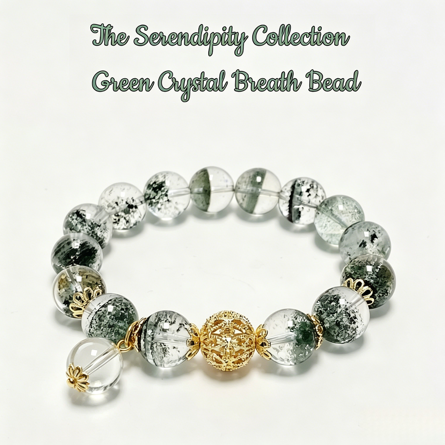 Green Phantom Breath Bead | The Serendipity Collection